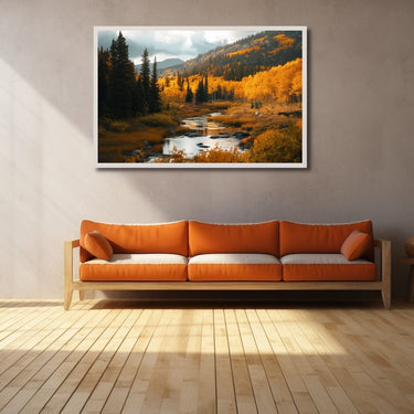 Golden Autumn Painting